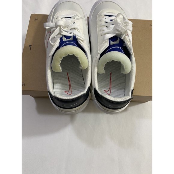 New Mens Size 8.5 White Red Nike Drop-Type HBR Tennis Shoes CQ0989 100 main image 4